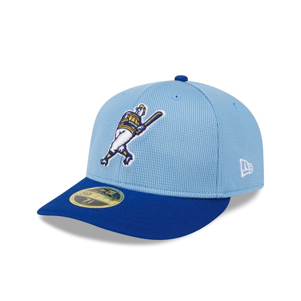 Milwaukee Brewers 2025 Batting Practice Low Profile 59FIFTY Fitted - Size 7 3/8